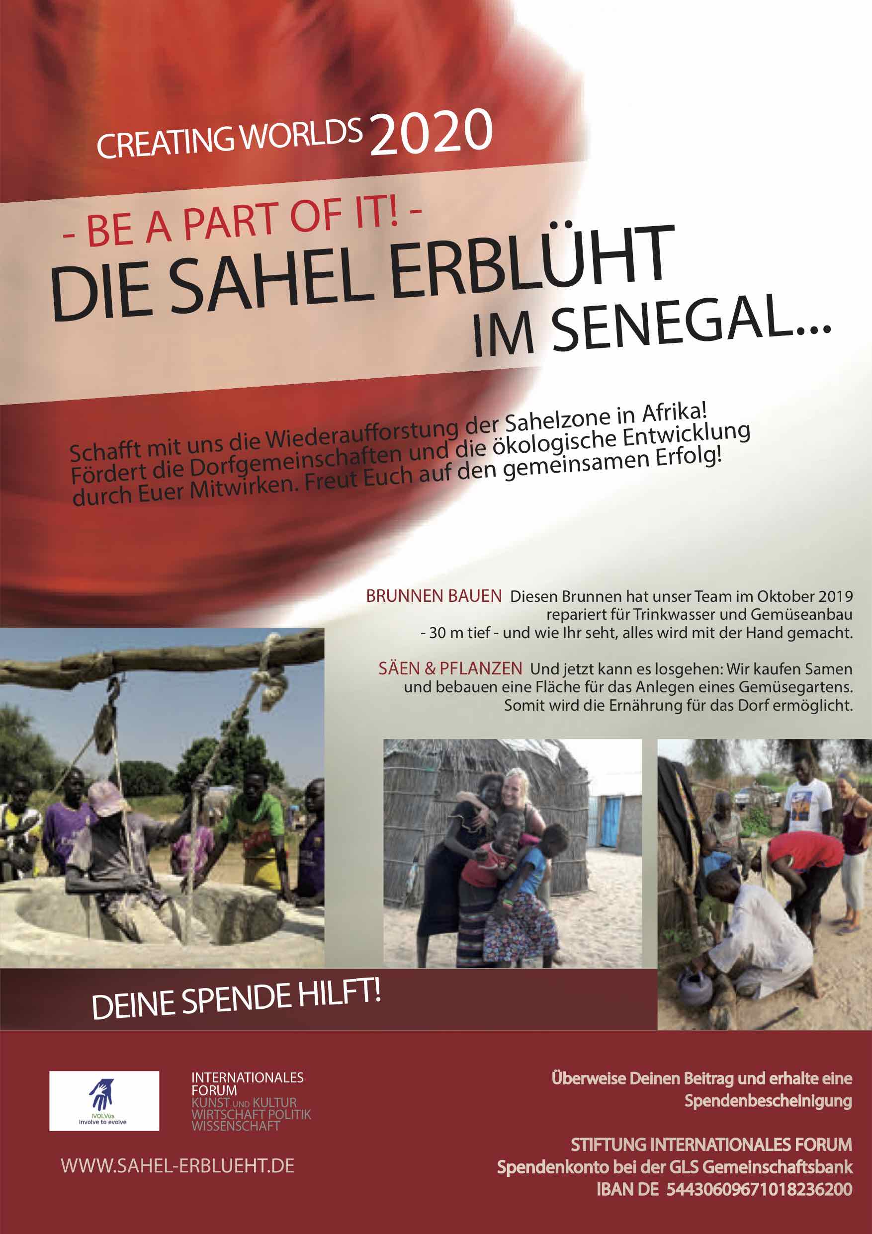 Die Sahel Erbluht Kultur Und Innovationszentrum Im Senegal Stiftung Internationales Forum